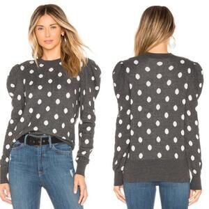 Tularosa Alpine Sweater in Charcoal & Ivory Size S